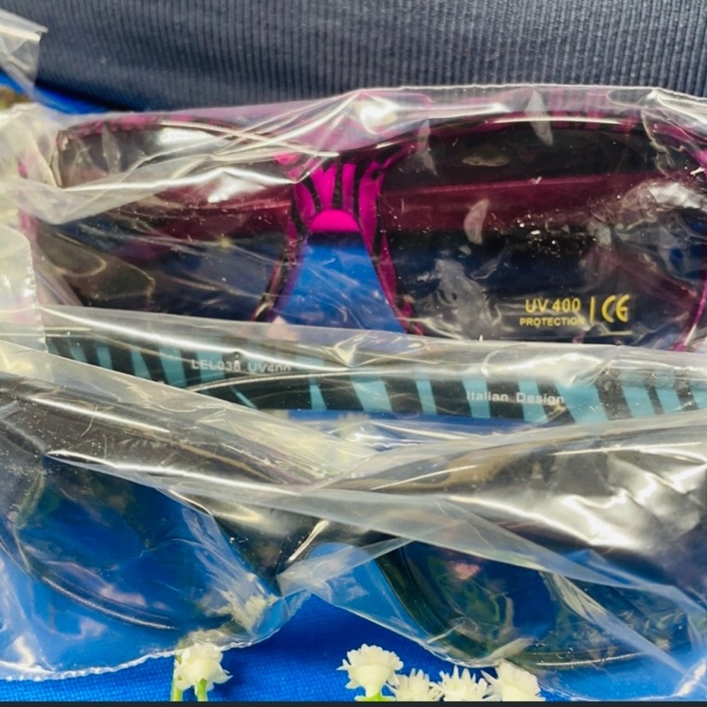 Animal print fashion sunglasses UV400 NWT - Picture 3 of 3